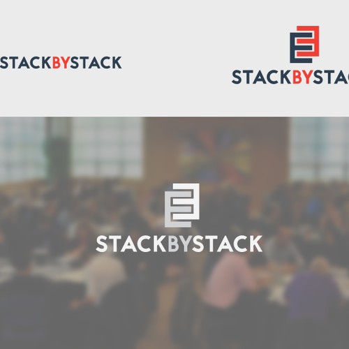 Logo design for mobile app development startup - Stack by Stack Inc