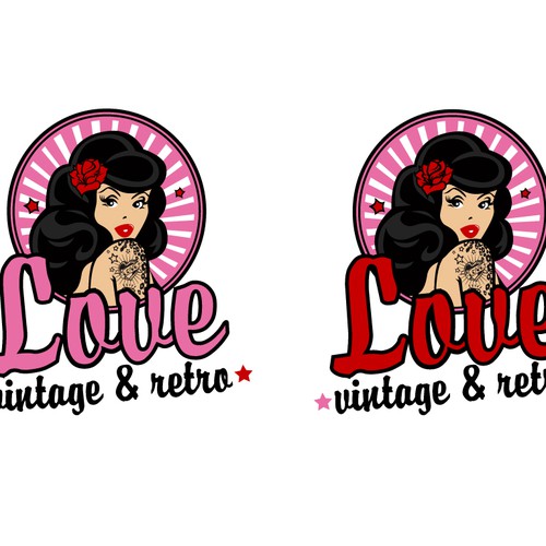 love vintage & retro needs a new logo