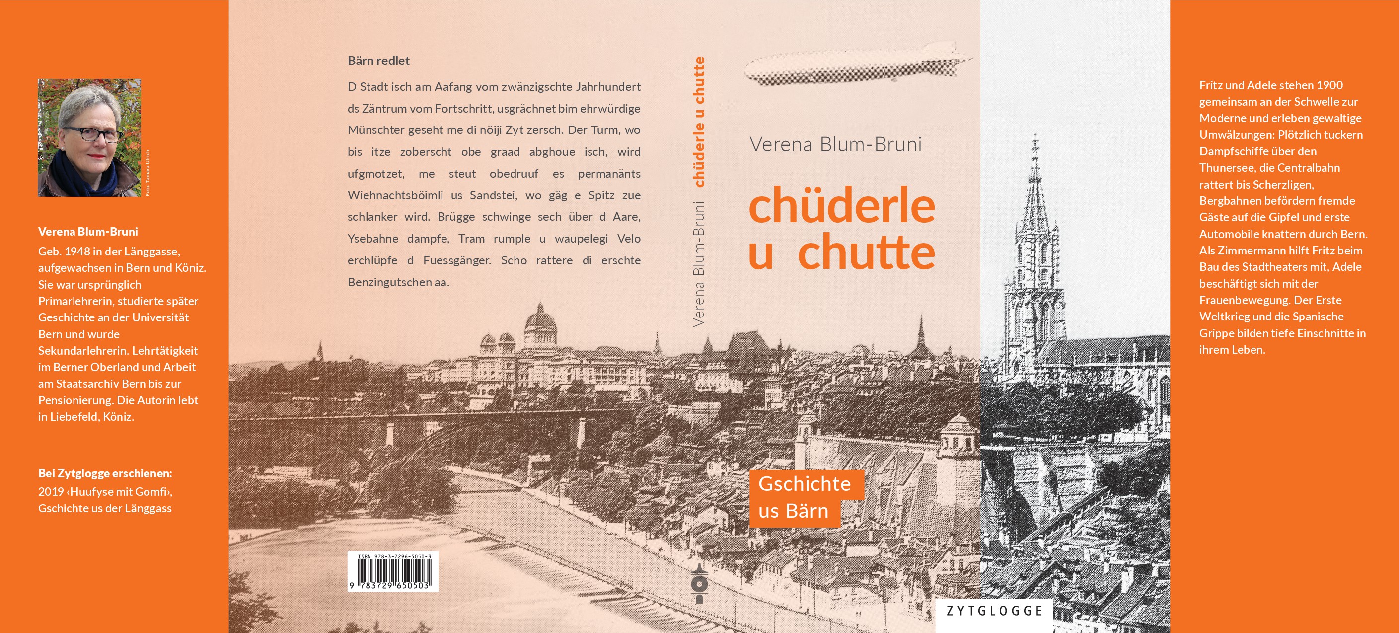 Design a cover based on an old photo with bright colors