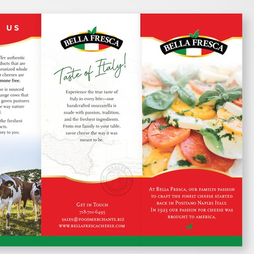 Italian Cheese Company Brochure