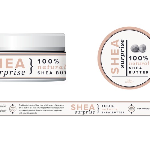 Shea Body Butter needs a new product label