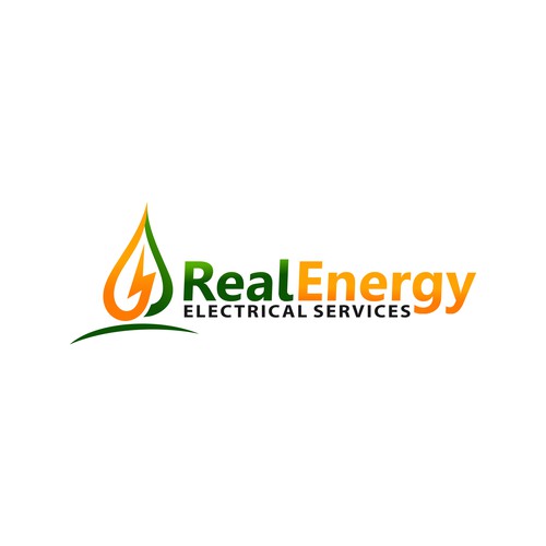 Bold logo design for Real Energy 