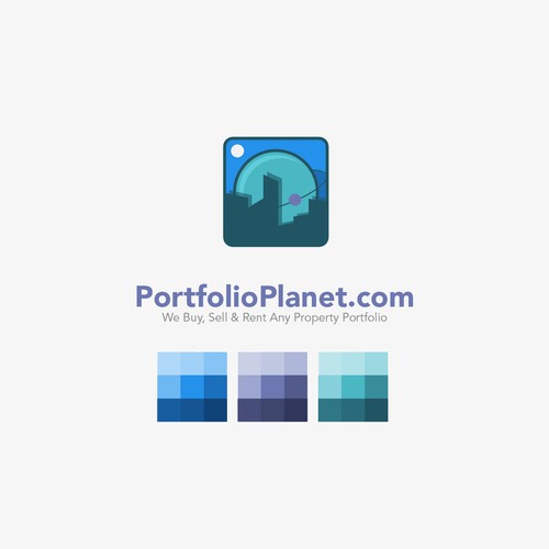 Bold Logo Concept for PortfolioPlane.com