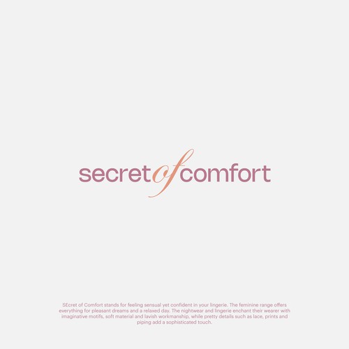 Secret of Comfort Logo Design