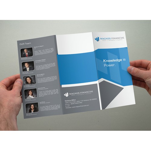 New brochure design wanted for wagner financial 