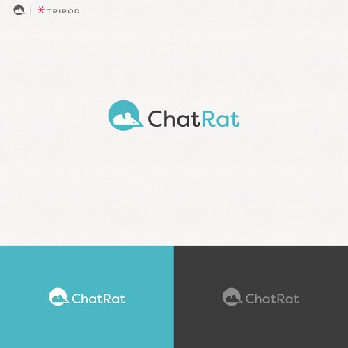 Logo concept for a chat platform 