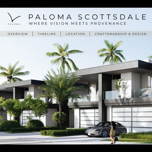 Prezi Presentation for Luxury Villas development in Scottsdale
