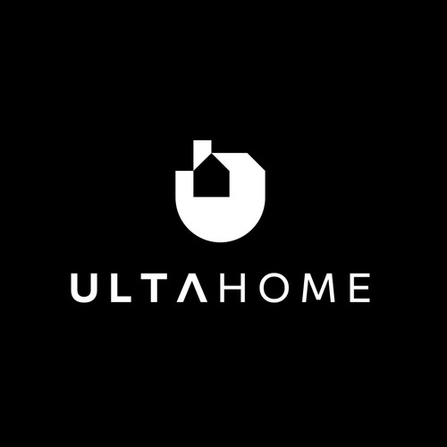concept : letter U + home