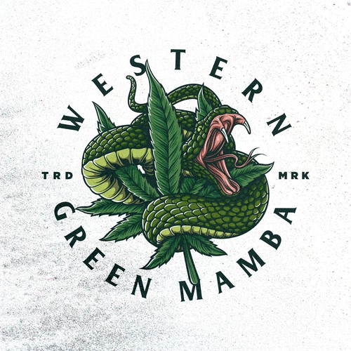 Unused logo for Western Green Mamba