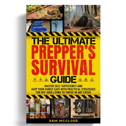 The Ultimate Prepper’s Survival Guide – Book Cover Design