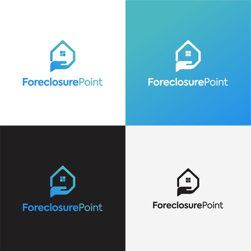Foreclosure Point logo design