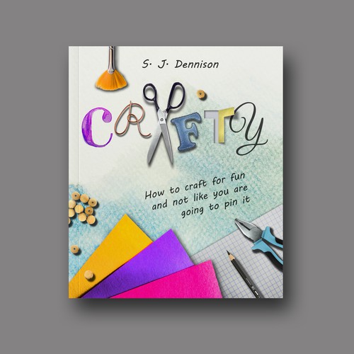 Design a crafty book cover