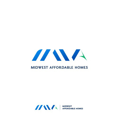 Logo Concept for Midwest Affordable Homes
