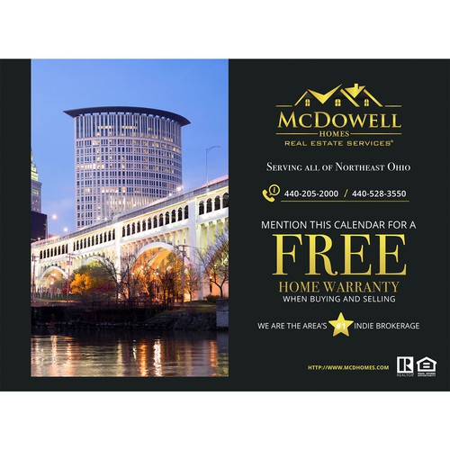 Flyer Design for MCDowell Homes