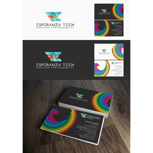 Design a young & sophisticated technology company for Esperanza