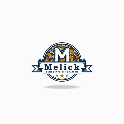 Melick vintage logo design