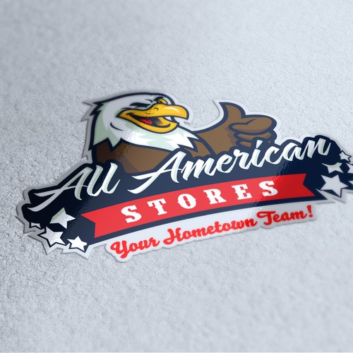 Logo selected for All-American Stores!