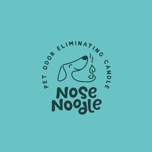 Logo for a pet odor eliminating candle