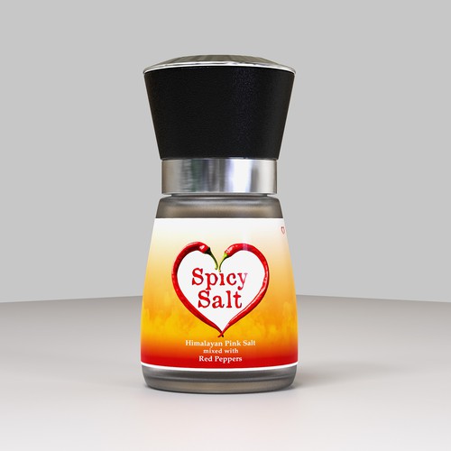 Spicy Salt label concept