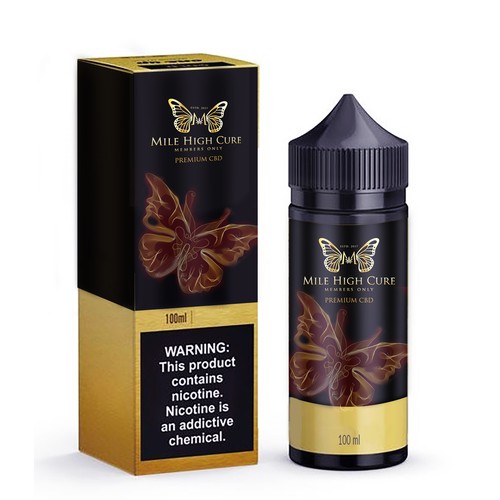 Label and Box design for e-liquid