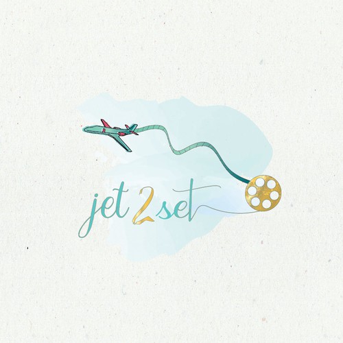 Playful logo concept  for Travel company 