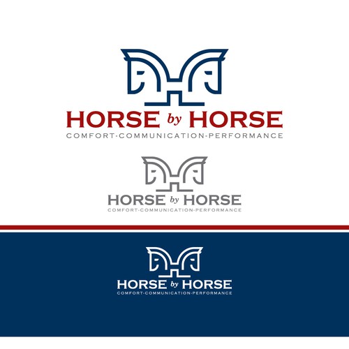Horse by Horse logo design
