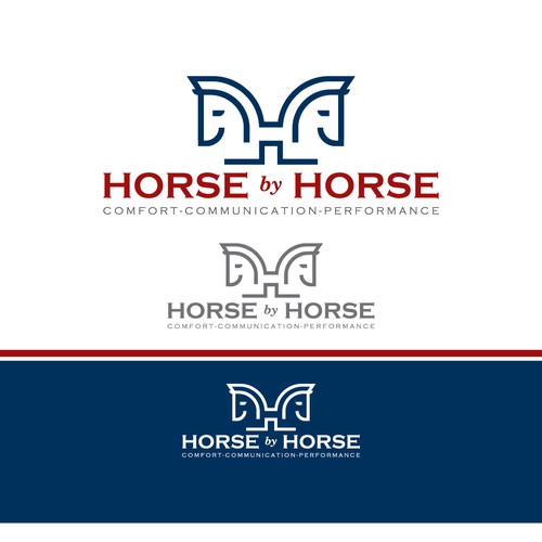 Horse by Horse logo design