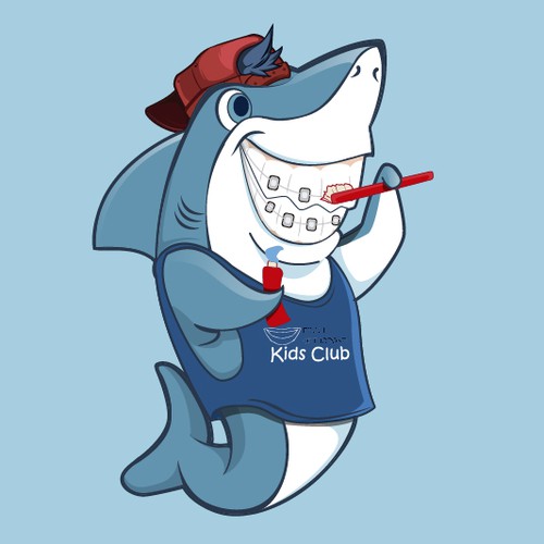 A cute shark