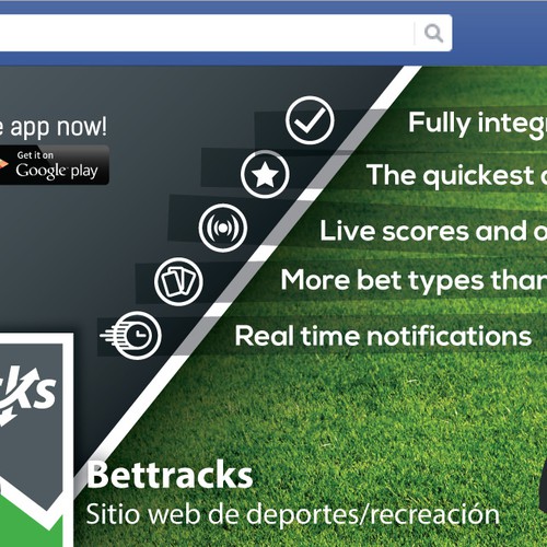 Facebook Cover for a Leading Sports Betting App