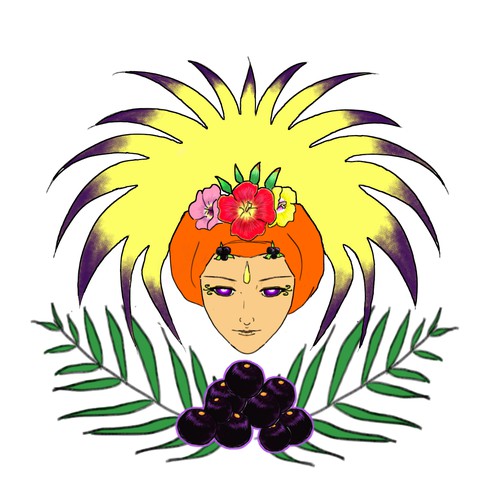 Logo concept for mother nectar