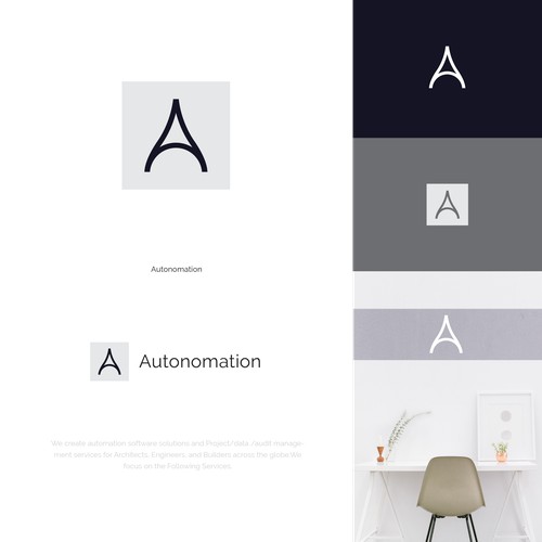 autonomation logo design