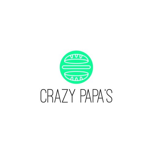 Crazy Papa's Logo Concept