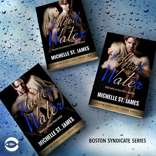 Book covers for "Boston Syndicate Series" by Michelle St. James