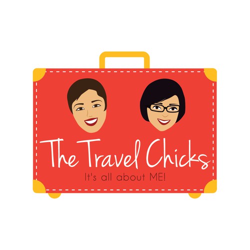 Create a logo for the women siskel and ebert of travel!