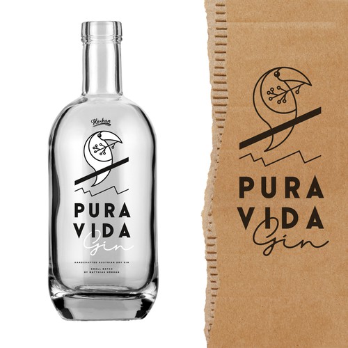 Austrian Dry Gin Design