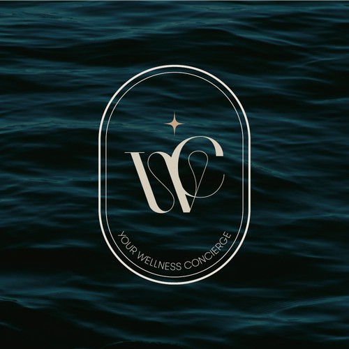 An elegante logo for a luxurious retreat experience.