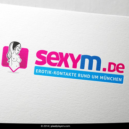 Logodesign für Erotikportal SEXYM.de