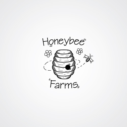 Logo for Honeybee Farms