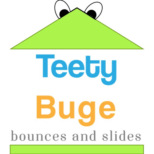 Create a logo for a high end bounce house and slide business