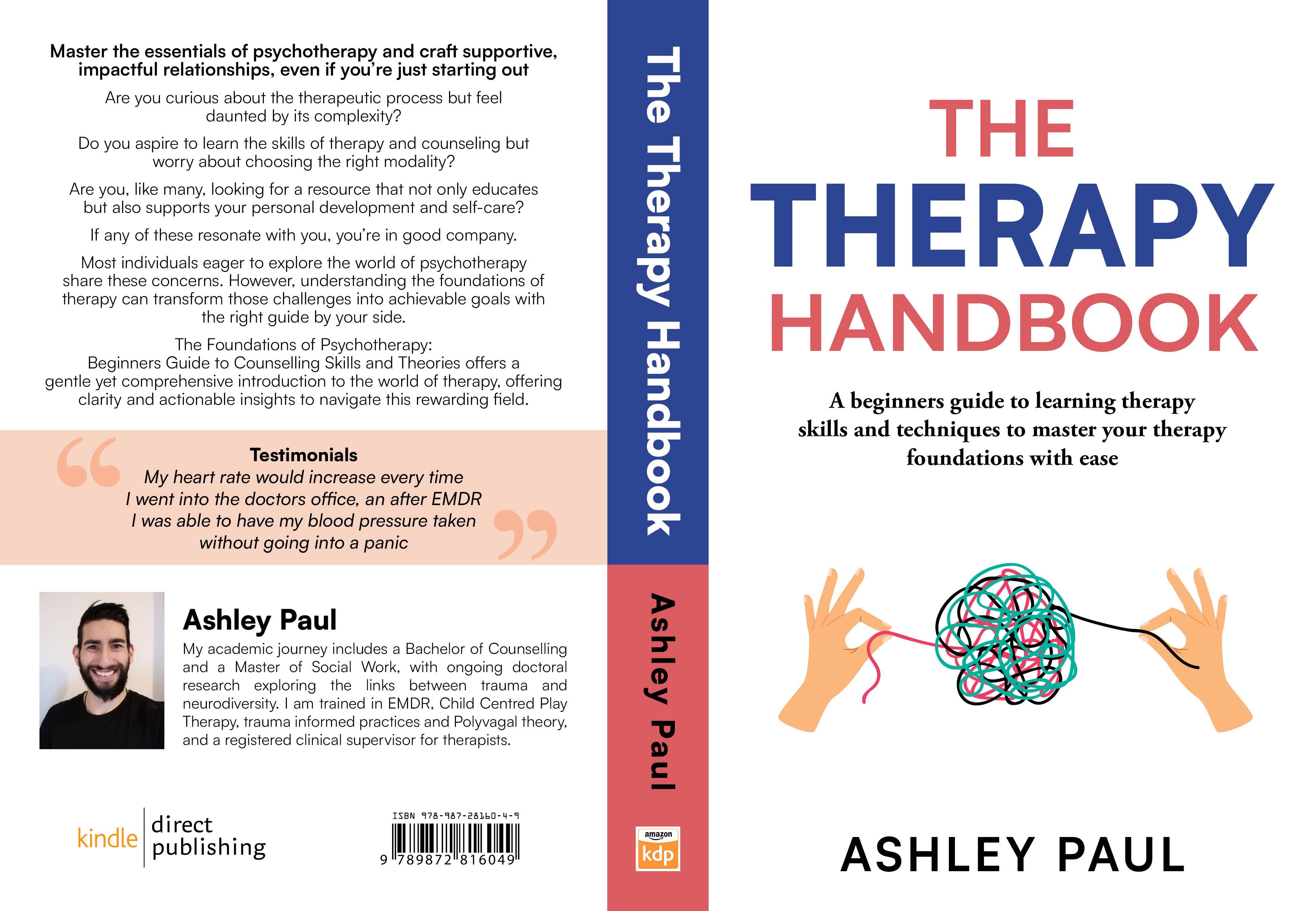 Shows your skills with a therapy book design cover! Looking for designers who may want repeated work