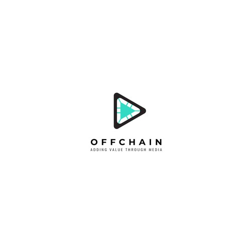 Logo for a media firm