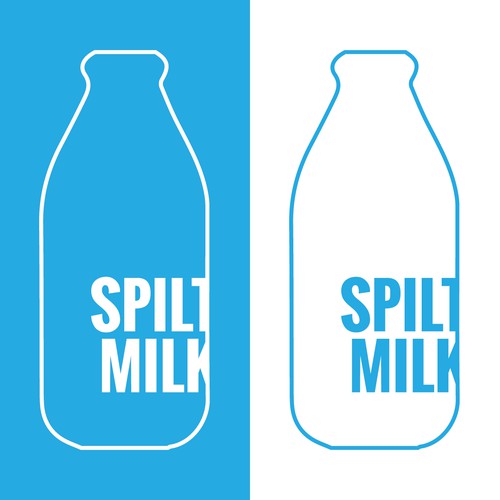 Got Milk? Spilt Milk is looking for a new logo, all dairy/retro signage fans apply!