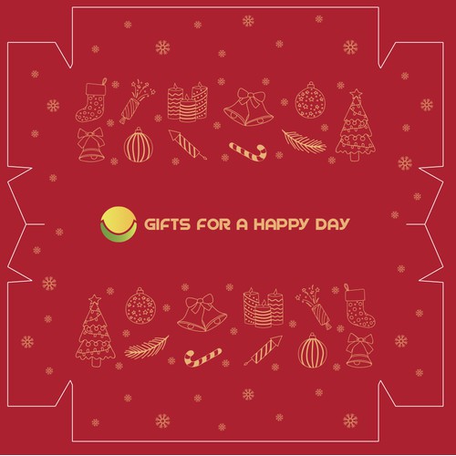 Gift box packaging design