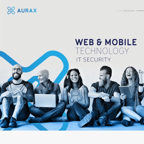 AURAX Brand identity