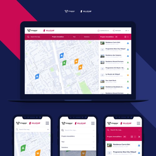 Map Software UI/UX