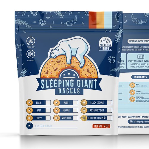 Frozen Bagel Packaging