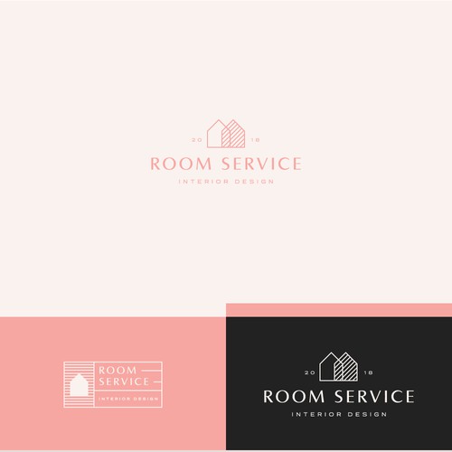 Logo for an interior design firm.