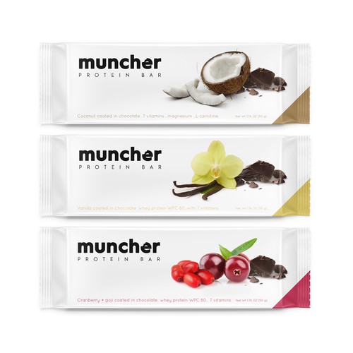 Muncher. Premium protein bar