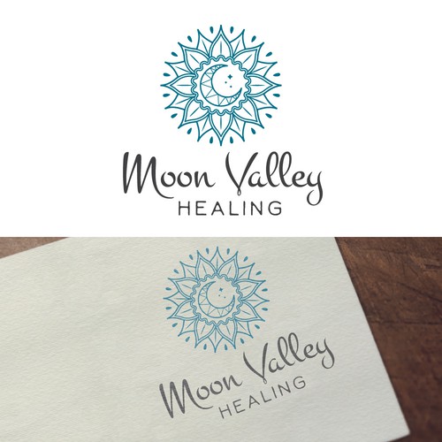 Logo for a spiritual healer