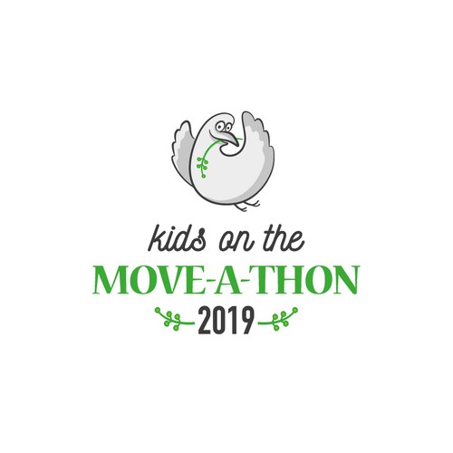 logo for Kids on the MOVE-A-THON